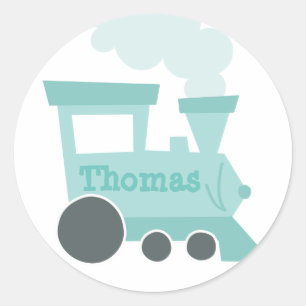 Stickers van treinwagons - Feestgunsten