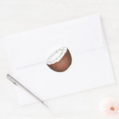 Stickers van tropische fruitkokokosnoten (Envelop)