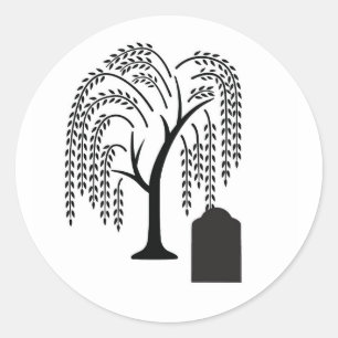 stickers van Victoriaans begraafplaatsen