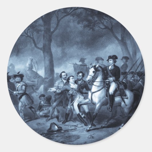 stickers van Washington als soldaat (selenium) (Voorkant)