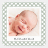 Stickers van zeehondenbont (Voorkant)