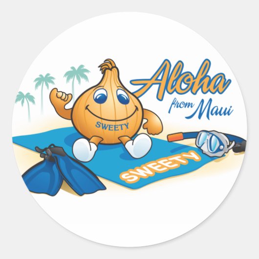 stickers vanaf Maui (Voorkant)