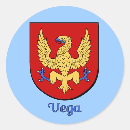Stickers Vega Family Shield (Devant)