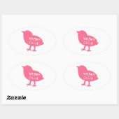 Stickers Vegan Chick (Feuille)