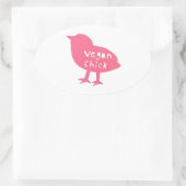 Stickers Vegan Chick (Sac)