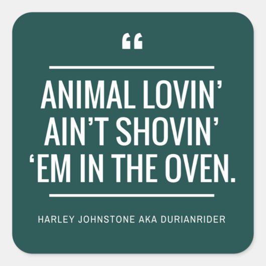 stickers végétariens végétariens amateurs de droit (Devant)