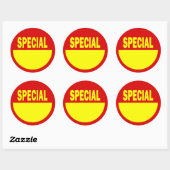 Stickers vente au détail spéciaux (Feuille)