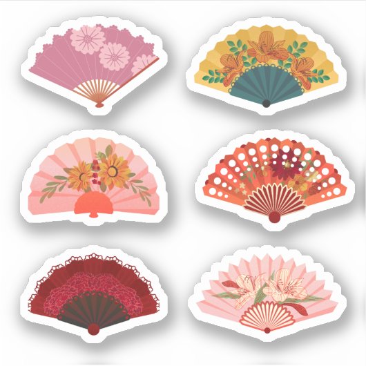 Stickers Ventilateurs à main (Devant)