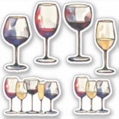 stickers verre à vin (Devant)