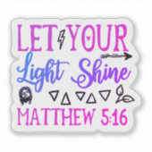 Stickers Verset Bible pour la créativité (Devant)