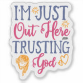 Stickers Verset Bible pour les moments de foi (Devant)