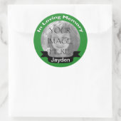 Stickers Vert Photo In Love (Sac)