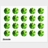 Stickers verts Zoom vert (Feuille)