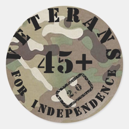 Stickers Veterans for Independence 2.0 (Devant)