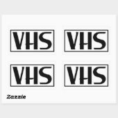 Stickers VHS (Feuille)