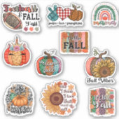 Stickers Vibes Automne Pack (Devant)