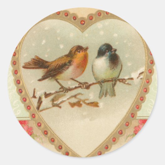 Stickers Victorian Valentine's Day (Devant)