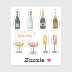 Stickers Vin Étincelant