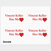 Stickers Vincent Keller (Feuille)