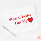Stickers Vincent Keller (Enveloppe)
