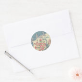 Stickers vintage Blue Hanky (Enveloppe)