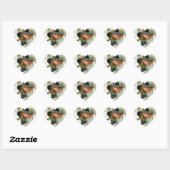Stickers vintage Halloween Witch et Kitty (Feuille)