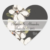 Stickers Vintage Magnolia légère en ivoire (Devant)