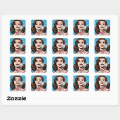 Stickers vintage Pastel Ice Cream Comic Style (Feuille)