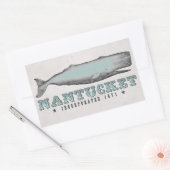Stickers vintage Whale Nantucket MA Inc 1671 (Enveloppe)