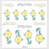 Stickers Vinyl Anniversaire Joyeux (Feuille)