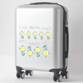 Stickers Vinyl Anniversaire Joyeux (Sur valise)