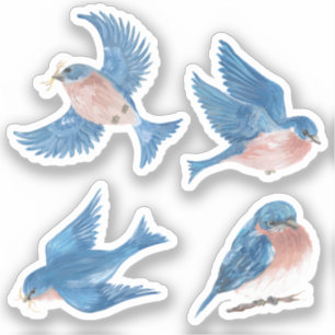 Stickers Vinyl Bluebird