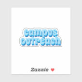 Stickers Vinyl Outreach Campus (Feuille)