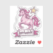 Stickers Vinyl Tiny Custom-Cut Unicorn et dans (Feuille)