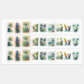 Stickers Vinyl Vibes Beach (Feuille)
