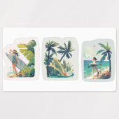 Stickers Vinyl Vibes Beach (Design 2)