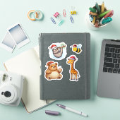 Stickers Vinyle Coupé Sur Mesure Pour Animaux Père (Couverture iPad)