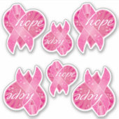 Stickers Vinyle Pink Ribbon Hope (Devant)