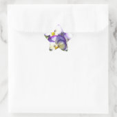Stickers Violas blanc et violet (Sac)