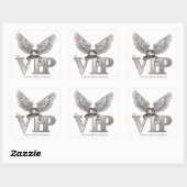 Stickers VIP 3 pouces (Feuille)