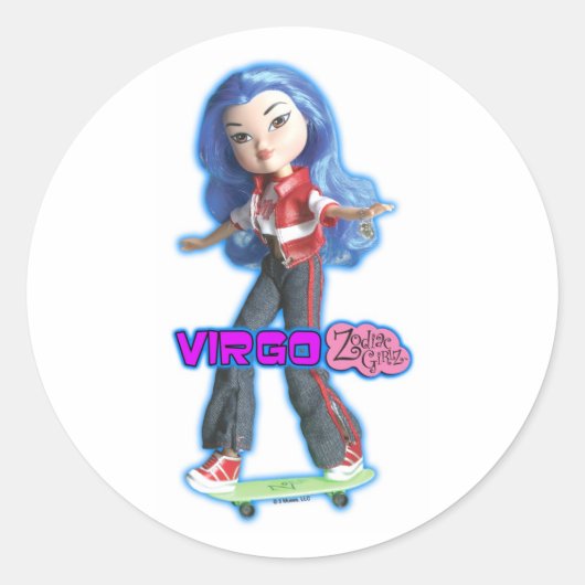 Stickers Virgo (Devant)