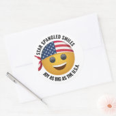 Stickers Visage Emoji Jaune (Enveloppe)