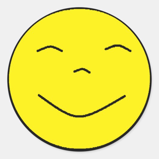 Stickers Visage Jaune (Devant)