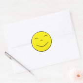 Stickers Visage Jaune (Enveloppe)