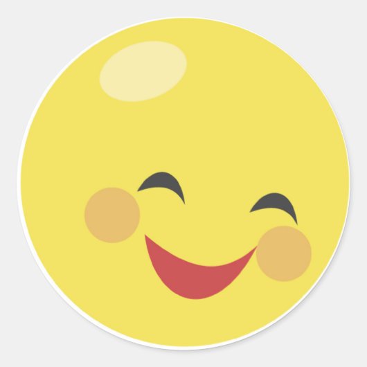 Stickers Visage mignon (Devant)