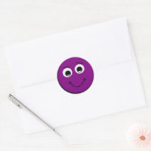 Stickers Visage Violet (Enveloppe)