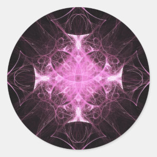 Stickers viscéraux princesse gothique rose