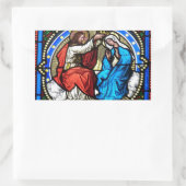 Stickers Vitrages de Jésus Christ Mère Marie (Sac)