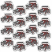 Stickers voiture antique (Devant)