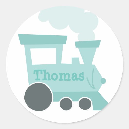 Stickers Voiture Train - Fête Faveurs (Devant)